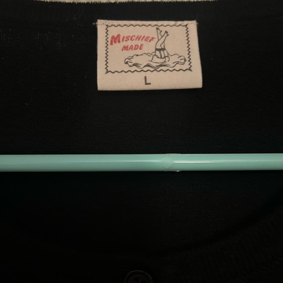 Mischief Made Bats Cardigan Sweater - Picture 2 of 3